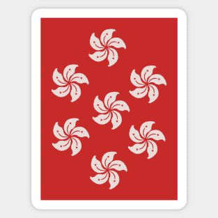 Hong Kong |Bauhinia Blakeana | Floral Sticker